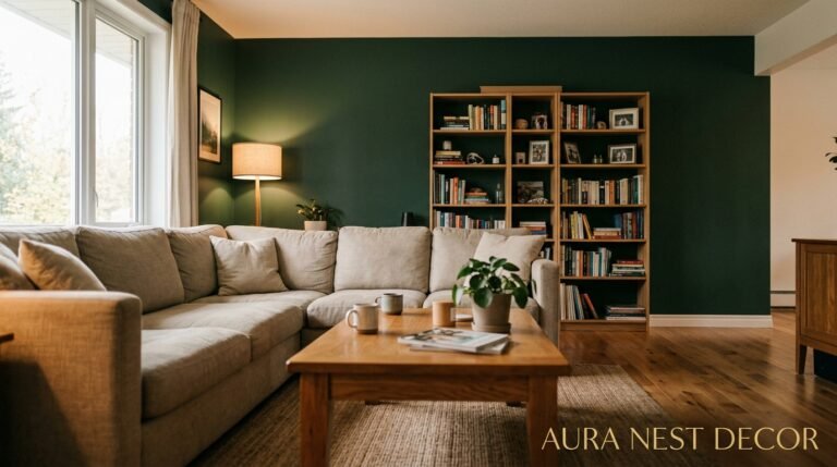 The One Green Wall That Made My Entire Living Room Feel Like It Was Designed on Purpose
