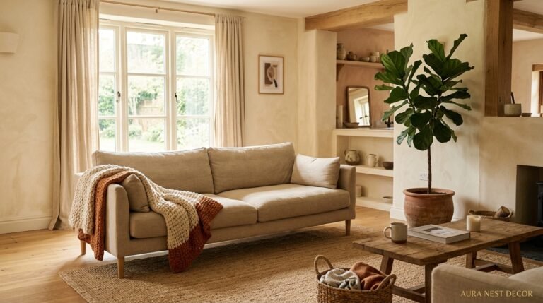 The Boho Minimalist Living Room: How to Make “Less Is More” Actually Feel Like Home