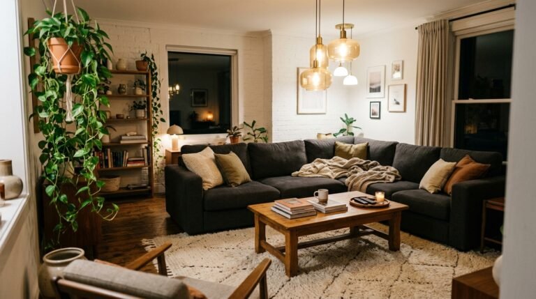 The Dark Grey Couch That Actually Makes Your Living Room Look More Expensive
