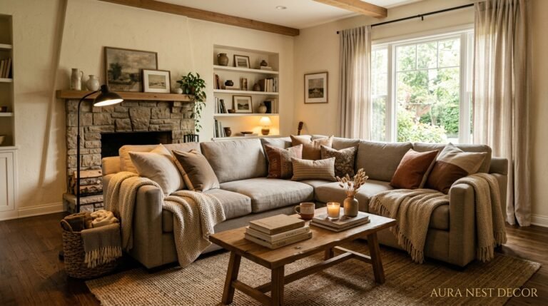 The Living Room That Feels Like a Hug: How to Nail Warm Transitional Style Without It Looking Like a Showroom
