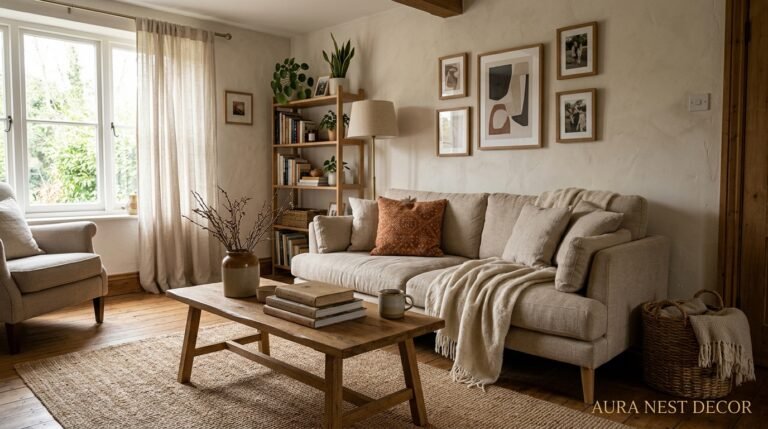 The Neutral Living Room That Doesn’t Look Beige and Boring (Here’s How They Pull It Off)