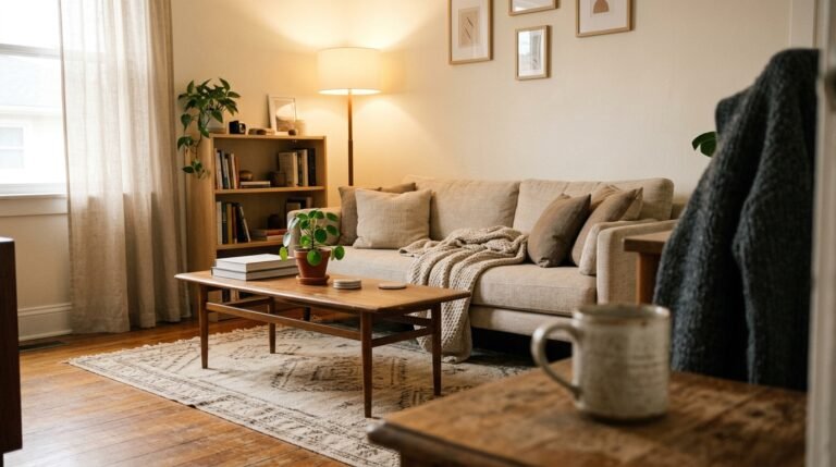 The Small Living Room Glow-Up That Has Nothing to Do With Buying More Stuff