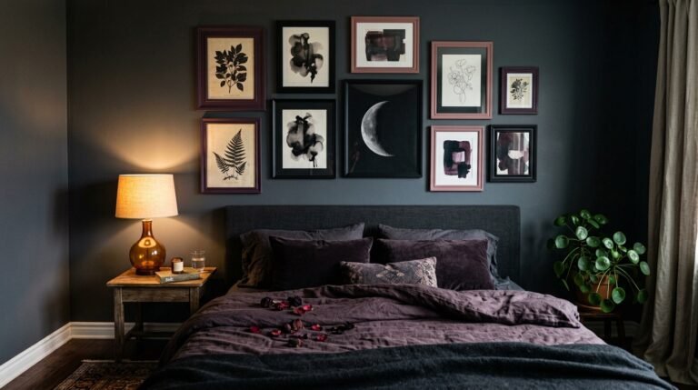 Dark Feminine Bedroom Wall Art: How to Make Your Walls Feel Like a Mood, Not Just a Room
