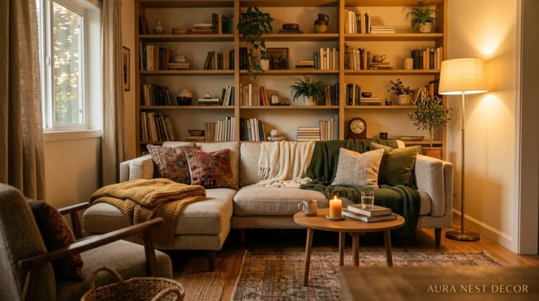How to Make a Tiny Living Room Feel Like the Coziest Place You’ve Ever Been