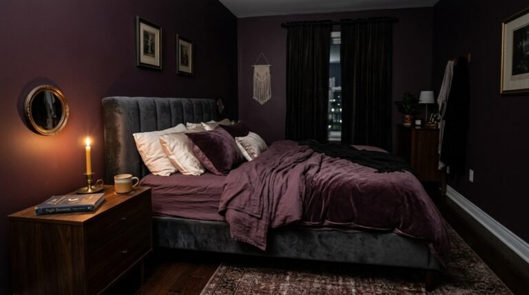 Dark Feminine Bedroom Ideas in Purple That Actually Feel Luxurious (Not Spooky)