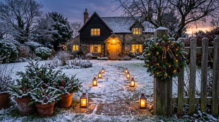 Your Front Yard Can Look Like a Christmas Card This Year (And It Won’t Cost What You Think)