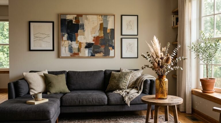 The Wall Above Your Couch Is Begging for Something Better — Here’s What Actually Works