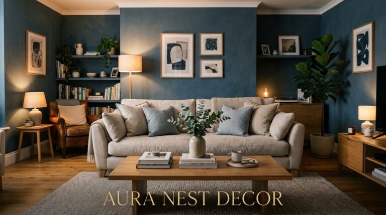 Why Blue Grey Is the One Living Room Color That Actually Gets Better Over Time