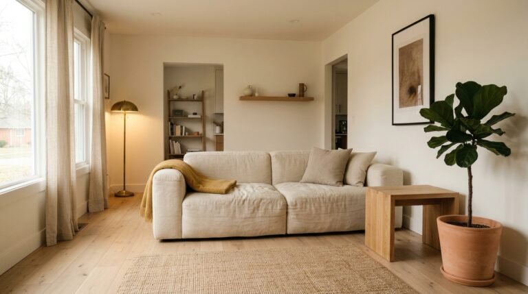 The Tiny Living Room Rules I Ignored for Years (And What I Do Instead)
