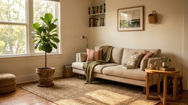 Why Small Living Rooms Actually Photograph Better (And How to Make Yours Look Like That)