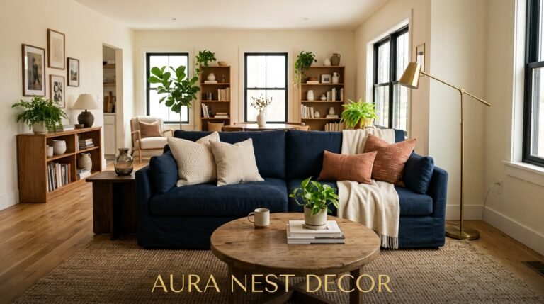 Why a Navy Blue Sofa Might Be the Smartest Thing You Put in Your Living Room