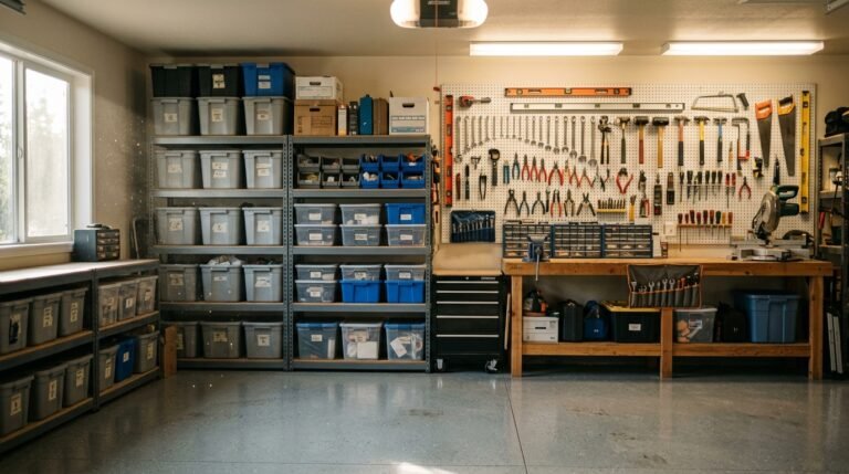 The Garage Tool Wall That Finally Made My Weekend Mornings Make Sense