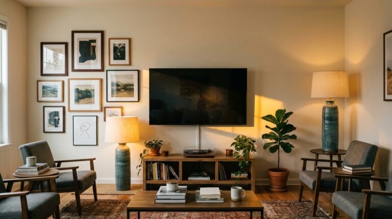 The Wall Around Your TV Doesn’t Have to Look Like an Afterthought