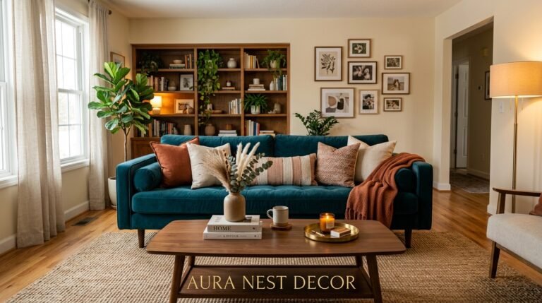 Why a Teal Sofa Might Be the Bravest (and Smartest) Thing You Put in Your Living Room