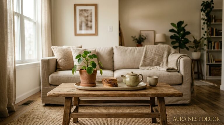 The Tea Table That Actually Pulls Your Whole Living Room Together (And How to Find It)