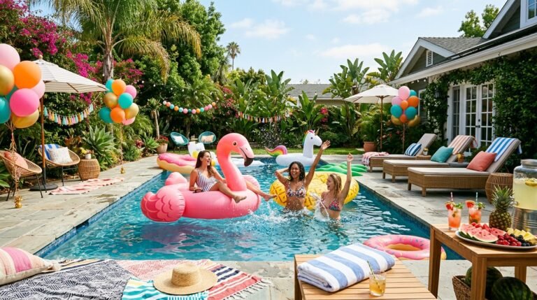 These Awesome Summer Pool Party Ideas Make Me Want to Become a Kid Again