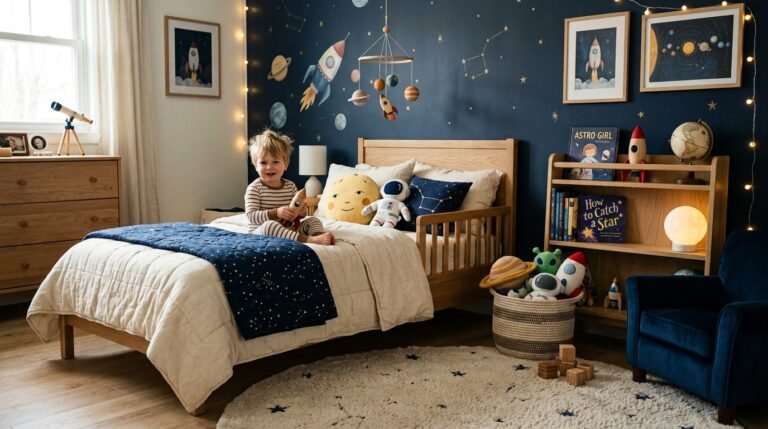 Space Themed Bedroom Ideas for Boy Toddlers: 12 Fun and Creative Ideas