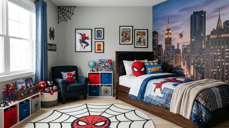 Spider Man Bedroom Ideas: 12 Amazing Ways to Create a Superhero-Inspired Room