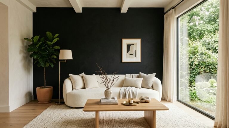 Black Accent Walls: 12 Stylish Ideas to Create a Bold and Beautiful Home