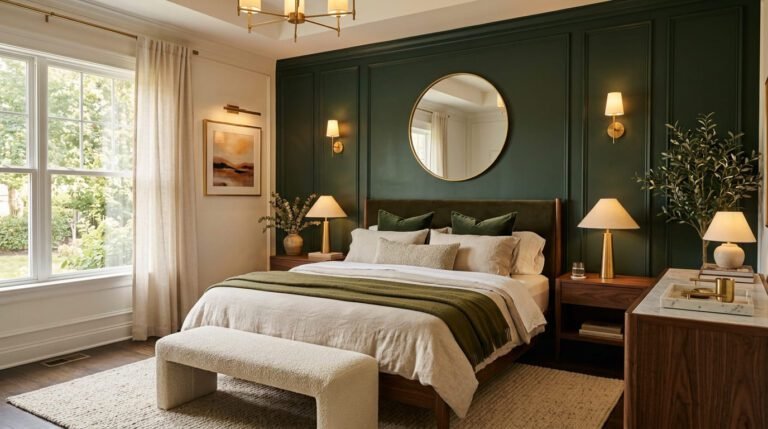 Master Bedrooms Decor Inspiration Dark Green: 12 Sophisticated Designs for Your Sanctuary