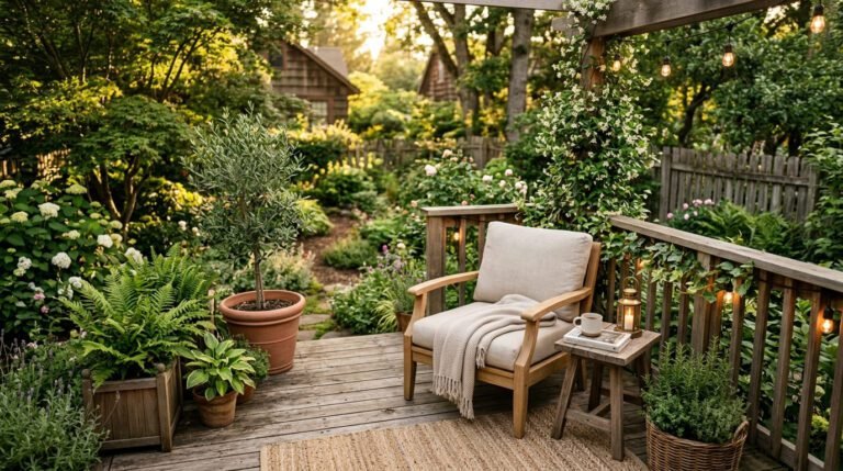 I Didn’t Think a Small Backyard Deck Could Feel This Peaceful